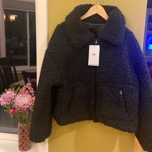 NWT UGG WOMEN’S SHERPA JACKET